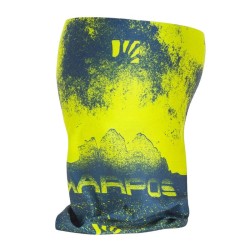 универсальная бандана Karpos Trecime Neck warmer салатно - серо-синяя